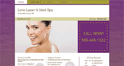 Desktop Screenshot of albuquerquemedicalspa.com